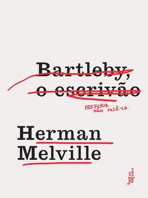 cover image of Bartleby, o escrivão